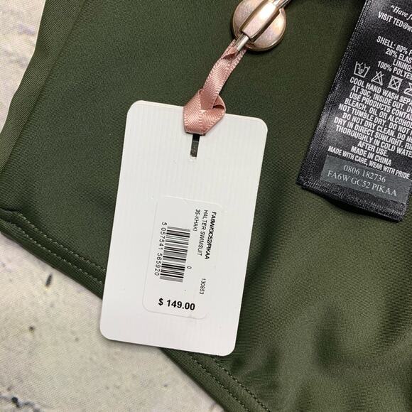 Ted Baker Pikaa Halter Top Swimsuit - Picture 7 of 7